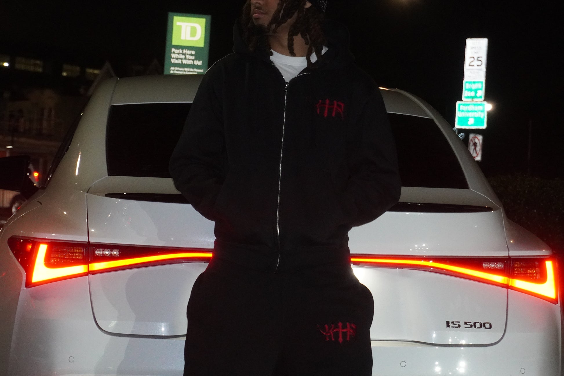 logo hoodie